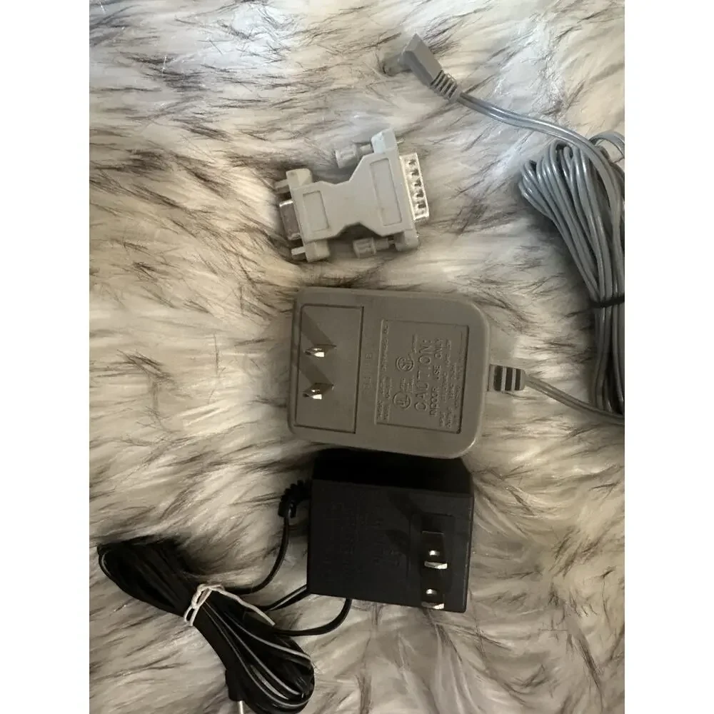 ENG DV-1225S 12V AC/DC Adapter 2-Contact AC Male US Black/Gray